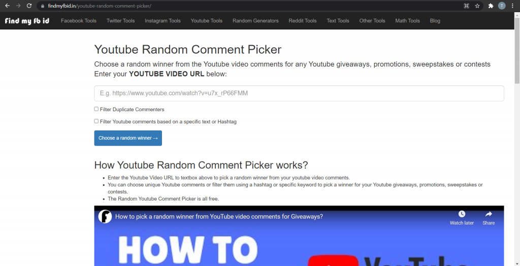 YouTube Comment Picker for Giveaways: Quick Tips & Advice - Tech News ...